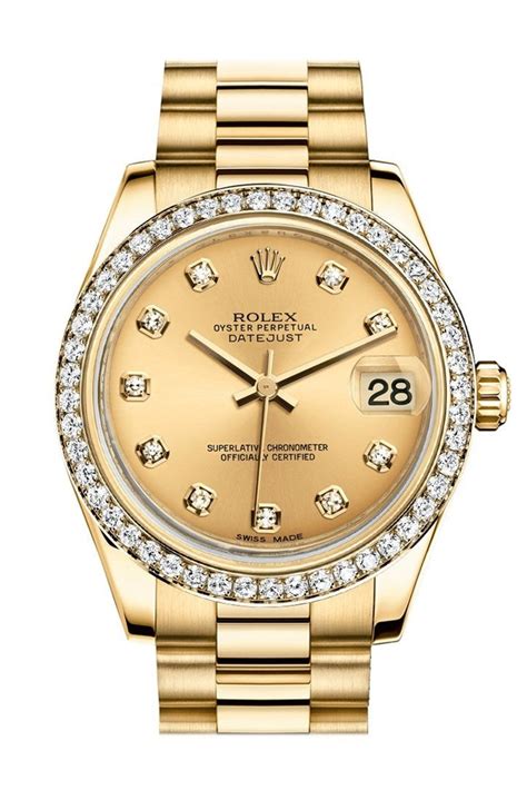 31mm rolex diamond bezel|rolex datejust 31 diamond dial.